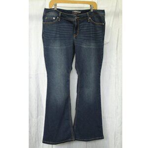 Torrid Luxe Slim Boot Cut Jeans 14S Dark